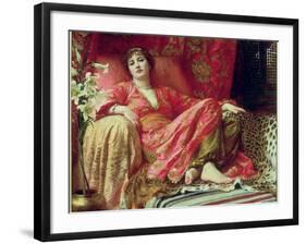 Leila, 1892-Frank Bernard Dicksee-Framed Giclee Print