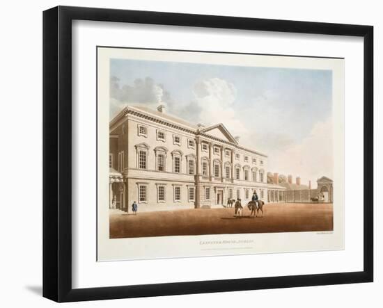 Leinster House, Dublin, 1792-James Malton-Framed Giclee Print