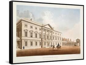 Leinster House, Dublin, 1792-James Malton-Framed Stretched Canvas