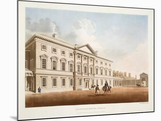 Leinster House, Dublin, 1792-James Malton-Mounted Giclee Print
