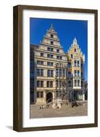 Leipnizhaus, Hannover, Lower Saxony, Germany-Chris Seba-Framed Photographic Print