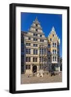 Leipnizhaus, Hannover, Lower Saxony, Germany-Chris Seba-Framed Premium Photographic Print