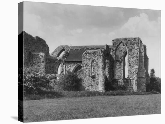 Leiston Abbey-Fred Musto-Stretched Canvas