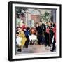 "Leisurely Lunch", February 28, 1959-George Hughes-Framed Giclee Print