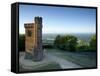 Leith Hill Tower, Highest Point in South East England, View Sout on a Summer Morning, Surrey Hills,-John Miller-Framed Stretched Canvas