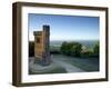 Leith Hill Tower, Highest Point in South East England, View Sout on a Summer Morning, Surrey Hills,-John Miller-Framed Photographic Print