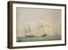 Leith Smack Running Up Swim, October, 1838-John Christian Schetky-Framed Giclee Print