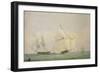 Leith Smack Running Up Swim, October, 1838-John Christian Schetky-Framed Giclee Print