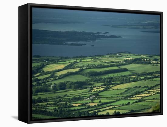 Leitrim, Daura, Shannon River, County Leitrim, Connacht, Republic of Ireland, Europe-Woolfitt Adam-Framed Stretched Canvas