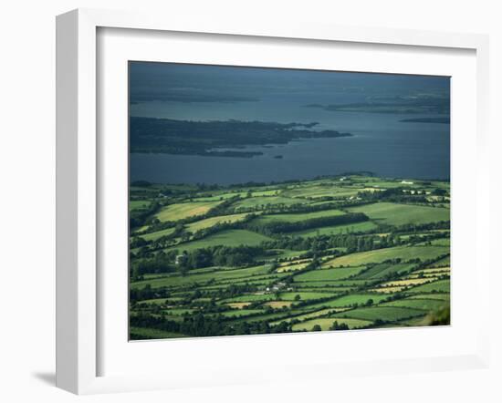 Leitrim, Daura, Shannon River, County Leitrim, Connacht, Republic of Ireland, Europe-Woolfitt Adam-Framed Photographic Print