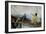 Leiv Eiriksson Discovers America-Christian Krohg-Framed Giclee Print