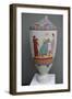 Lekythos Decorated with Reliefs Depicting a Goodbye with Three Women-null-Framed Giclee Print