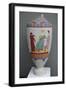 Lekythos Decorated with Reliefs Depicting a Goodbye with Three Women-null-Framed Giclee Print