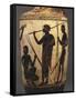 Lekythos Depicting Javelin Throwers-null-Framed Stretched Canvas