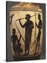 Lekythos Depicting Javelin Throwers-null-Stretched Canvas