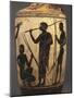 Lekythos Depicting Javelin Throwers-null-Mounted Giclee Print