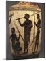 Lekythos Depicting Javelin Throwers-null-Mounted Giclee Print