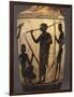 Lekythos Depicting Javelin Throwers-null-Framed Giclee Print