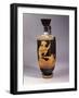 Lekythos Depicting Theseus and Ariadne Being Woken Up by Athena, Red-Figure Pottery, 460 BC-null-Framed Giclee Print