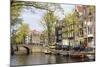 Leliegracht, Amsterdam, Netherlands, Europe-Amanda Hall-Mounted Photographic Print