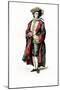 Lelio costume dated 1726-Maurice Sand-Mounted Giclee Print