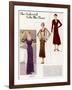 Lelong Fashions 1932-null-Framed Art Print