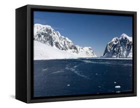 Lemaire Channel, Weddell Sea, Antarctic Peninsula, Antarctica, Polar Regions-Thorsten Milse-Framed Stretched Canvas