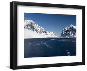 Lemaire Channel, Weddell Sea, Antarctic Peninsula, Antarctica, Polar Regions-Thorsten Milse-Framed Photographic Print