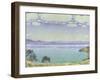 Leman Lake Seen from Chexbre-Ferdinand Hodler-Framed Giclee Print