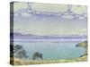 Leman Lake Seen from Chexbre-Ferdinand Hodler-Stretched Canvas