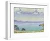 Leman Lake Seen from Chexbre-Ferdinand Hodler-Framed Giclee Print