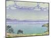 Leman Lake Seen from Chexbre-Ferdinand Hodler-Mounted Giclee Print