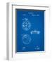 Lemania Swiss Stopwatch Patent-Cole Borders-Framed Art Print