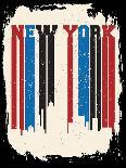 New York City Concept. Logo. Label. T-Shirt Design. Nyc. Creative Poster Design.-Lemanruss-Art Print
