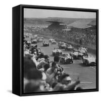 Lemans Road Race-null-Framed Stretched Canvas