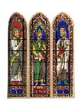 Stained Glass of Moses, King David and Isaiah, Bourges Cathedral, 13th Century-Lemercier-Stretched Canvas