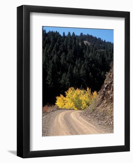 Lemhi Pass, Continental Divide, Lewis and Clark Trail, Idaho, USA-Connie Ricca-Framed Photographic Print