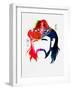 Lemmy Watercolor-Lana Feldman-Framed Art Print