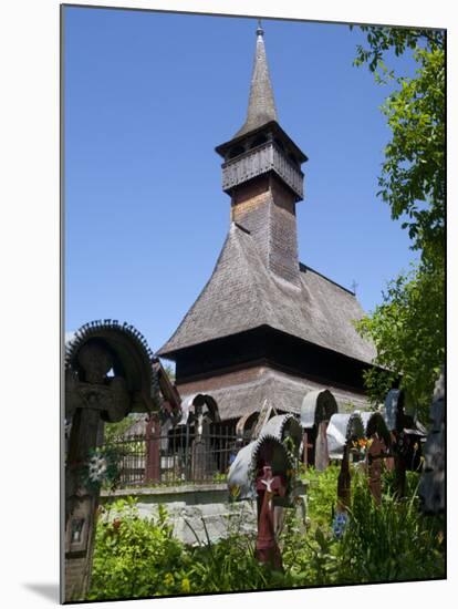 Lemn Din Deal Wooden Church, UNESCO World Heritage Site, Ieud, Maramures, Romania, Europe-Marco Cristofori-Mounted Photographic Print