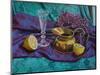 Lemon and Lilac 2020 (oil on canvas)-Tilly Willis-Mounted Giclee Print