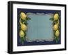 Lemon Branches - Citrus Crate Label-Lantern Press-Framed Art Print