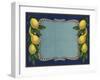 Lemon Branches - Citrus Crate Label-Lantern Press-Framed Art Print