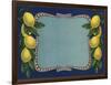 Lemon Branches - Citrus Crate Label-Lantern Press-Framed Art Print