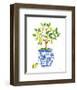 Lemon Chinoiserie I-Farida Zaman-Framed Art Print