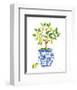 Lemon Chinoiserie I-Farida Zaman-Framed Art Print