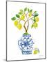 Lemon Chinoiserie II-Farida Zaman-Mounted Art Print