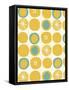 Lemon Dots-Rachel Gresham-Framed Stretched Canvas