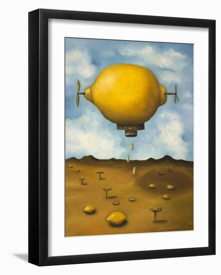 Lemon Drops-Leah Saulnier-Framed Giclee Print