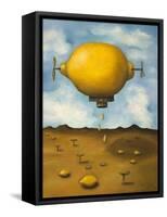 Lemon Drops-Leah Saulnier-Framed Stretched Canvas