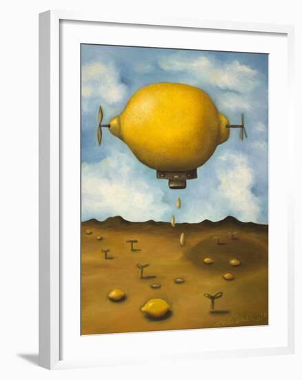 Lemon Drops-Leah Saulnier-Framed Giclee Print